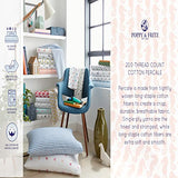 Poppy & Fritz - Full Sheets, Cotton Percale Bedding Set, Crisp & Cool, Ideal Bedding Set (Bumble Bees, Full) Poppy & Fritz