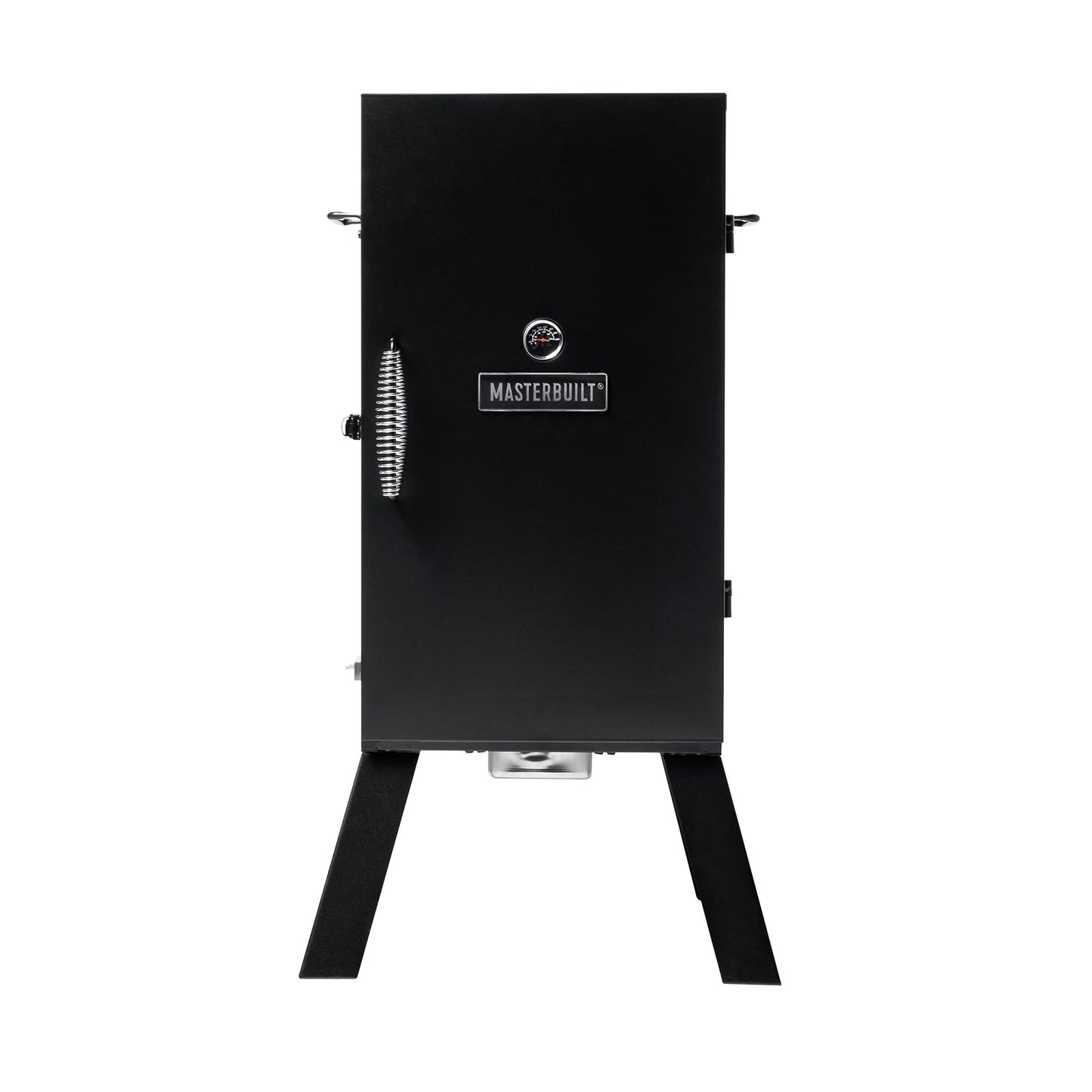 Masterbuilt® 30-inch Electric Vertical BBQ Smoker with Analog Temperature Control, Chrome Smoking Racks and 535 Cooking Square Inches in Black, Model MB20070210