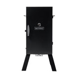 Masterbuilt® 30-inch Electric Vertical BBQ Smoker with Analog Temperature Control, Chrome Smoking Racks and 535 Cooking Square Inches in Black, Model MB20070210 Masterbuilt