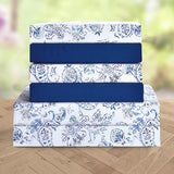 Elegant Comfort Softest and Coziest 6-Piece Sheet Set - 1500 Premium Hotel Quality Microfiber - Deep Pocket, Wrinkle Resistant 6-Piece Paisley Pattern Bed Sheet Set, Full, Paisley Indigo Elegant Comfort