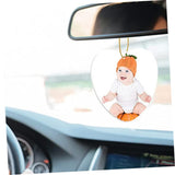 Tofficu 40 Pcs Sublimation Air Hanging Board for Home Scented Hanging Blanks DIY Heat Sublimation DIY Sublimation Blank Air Freshener White Felt Fragrance Car Tofficu