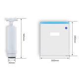 Filament Storage Bag, 20Pcs Vacuum Double Seal Water Proof Resealable Bag Widely Compatible Vacuum Sealed Bag Flexible Storage Dust Proof 3D Filament Storage for 3D Printer Filament Diydeg