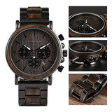 2win Engraved Personalized Wooden Watch for Boyfriend Customized Wooden Watches for Men Birthday Personalized Watch (A-for-Boyfriend) 2win