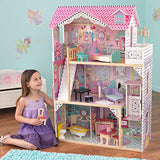 KidKraft Annabelle Wooden Dollhouse with Elevator, Balcony and 17 Accessories, Gift for Ages 3+ KidKraft