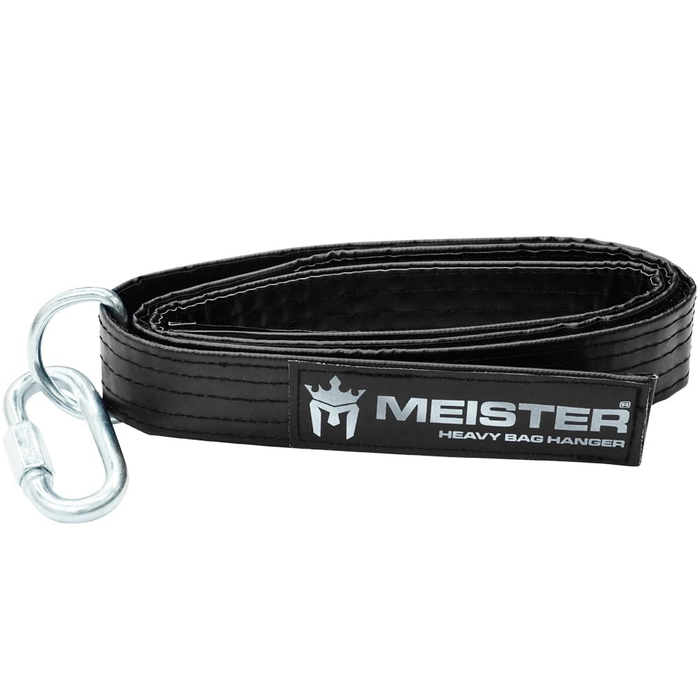 Meister Robust Bag Hanger Tension Strap Holder for Punch Bags Black 2 m Meister