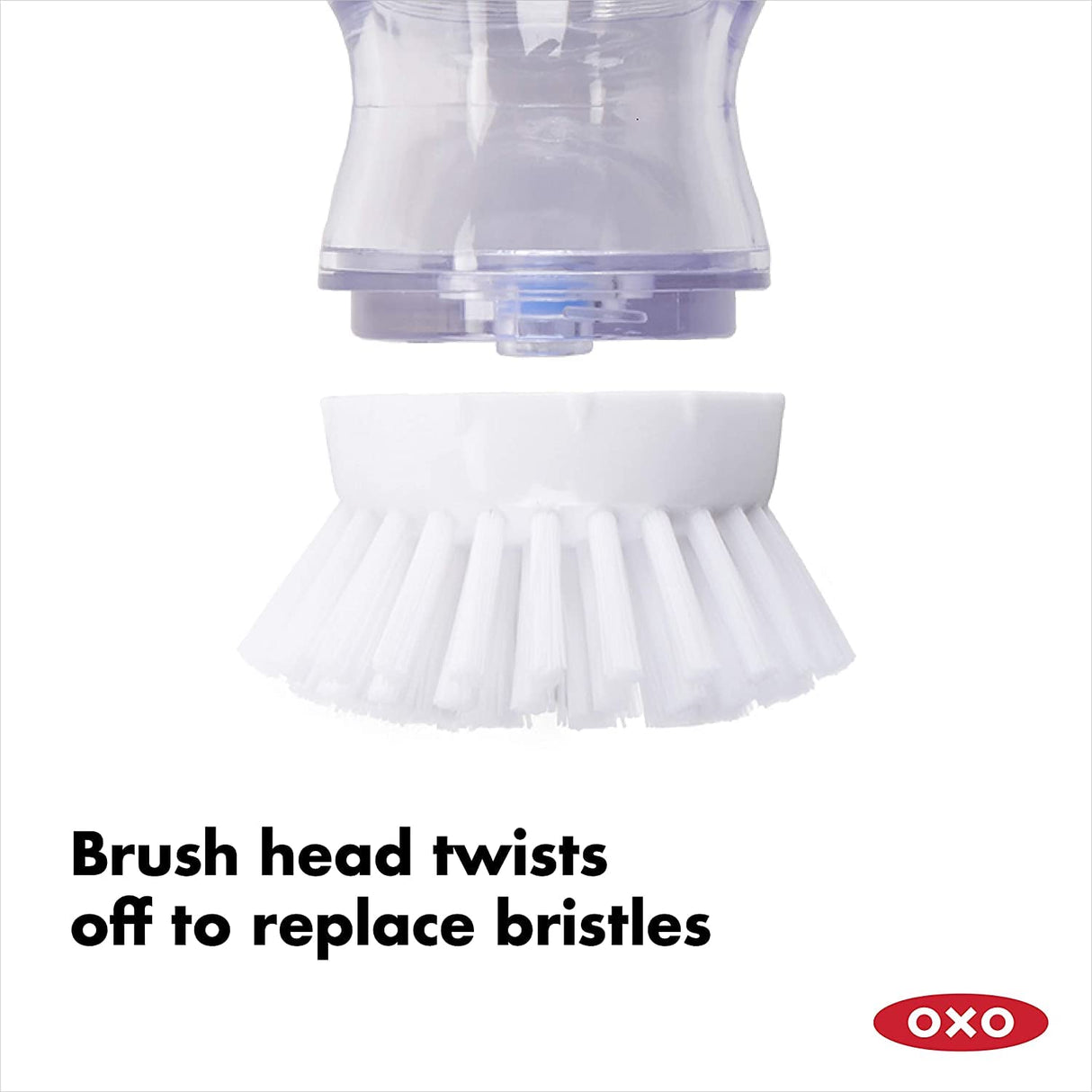 OXO Good Grips Soap Dispensing Palm Brush Storage Set OXO