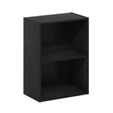 Furinno Luder Bookcase / Book / Storage, Blackwood 2-Tier Furinno