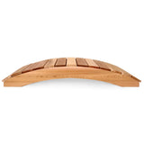 All Things Cedar FB72 Garden Bridge | 6-Ft Durable Outdoor Wooden Bridge for Garden, Backyards & Streams | Easy Assembly & Sustainably Sourced Cedar Wood | 71x35x12 All Things Cedar