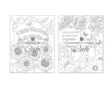 100 Inspirational Quotes Coloring Book for Adults: 100 Motivational Quotes, Positive Affirmations and Inspirational Phrases for Stress Relief and Relaxation WoodArtSupply