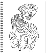 Large Print Easy Color & Frame - Under the Sea (Stress Free Coloring Book) WoodArtSupply
