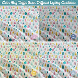 Intelligent Design Cozy Soft 100% Cotton Flannel Sheets, Breathable Festive & Adorable Print Cotton Flannel Sheet Set, Deep Pocket Sheet Fits Up to 16" Mattress, Full White Holiday Trees 4 Piece Intelligent Design