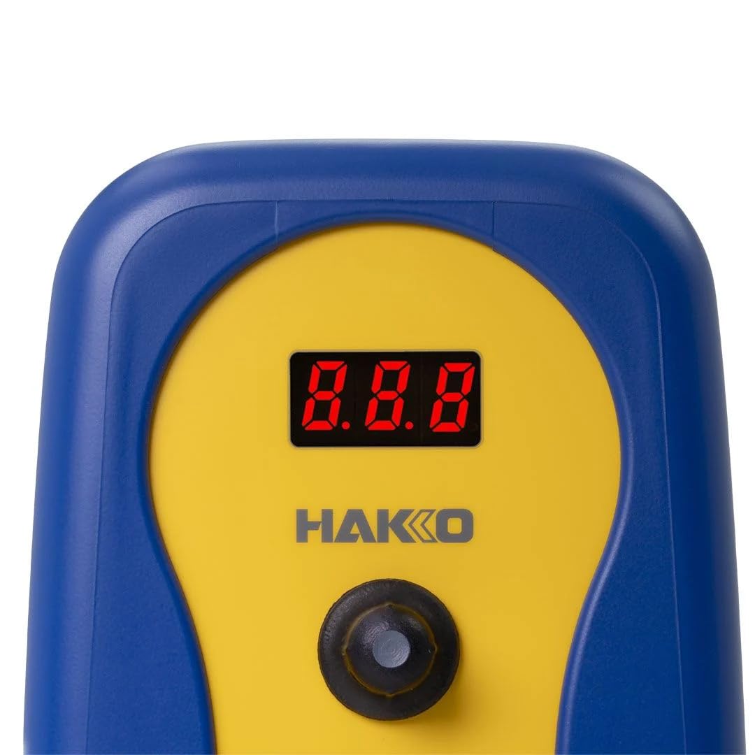 Hakko FX888DX-010BY - Digital Soldering Station with Rotary Encoder (Blue/Yellow Housing) Hakko