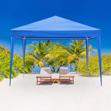 10x10ft Outdoor Wedding Party Canopy Tent,Heavy Duty Waterproof Patio Gazebo Tent,Outside Gazebo Event Shelter Tent,with 4 Removable Sidewalls,for Garden/Patio/Backyard (Blue) Hikarinowa