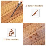 VINGLI 2 Drawer File Cabinet with Lock, Wood Grain Walnut File Cabinet for Letter Size File Folders with Tabs, Under Desk Rolling File Cabinets for Home Office, Mobile Filing Cabinet Printer Stand VINGLI