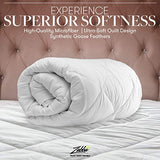 1600 Series Lightweight Goose Down Alternative Comforter Twin/Twin XL / Sky Blue Beckham Hotel Collection