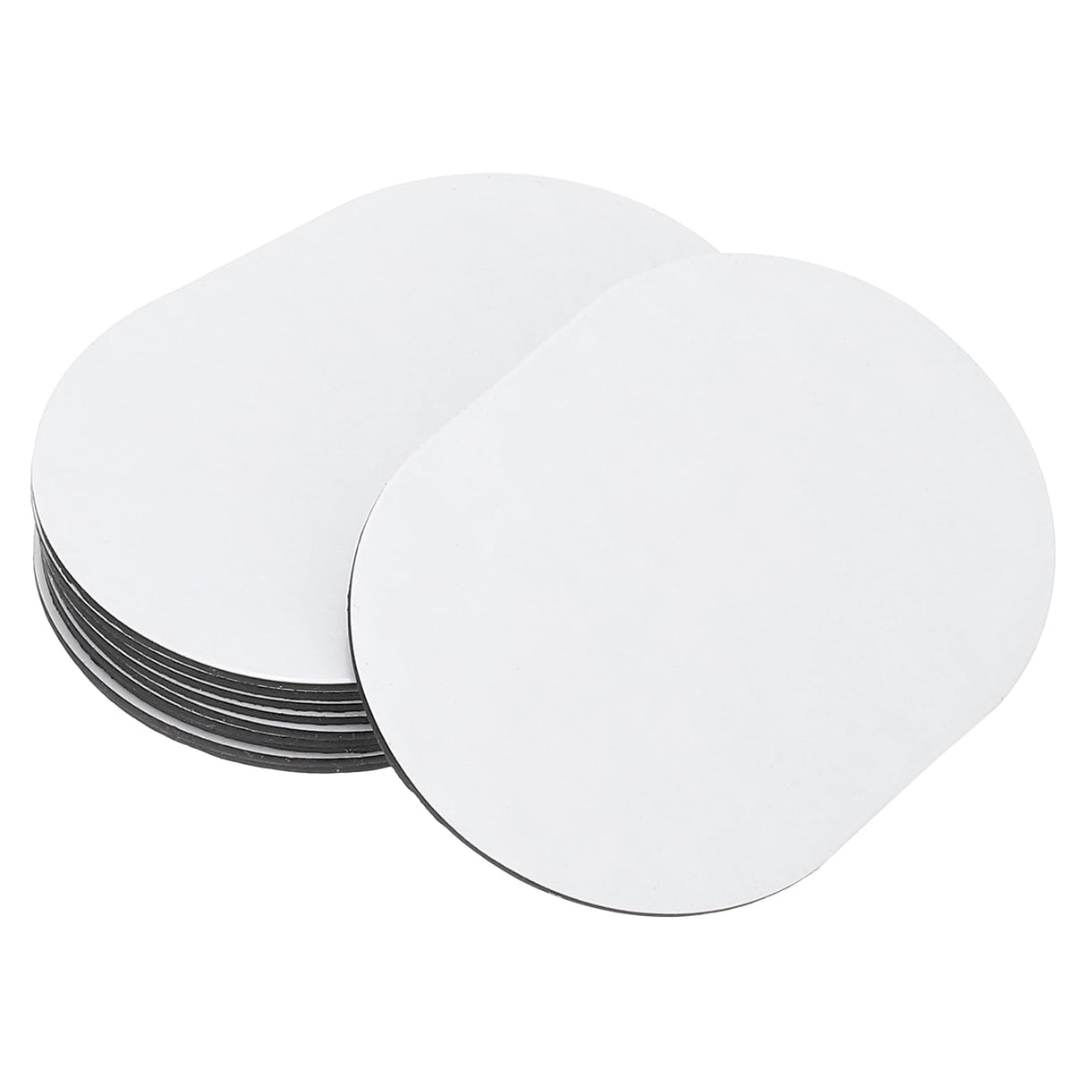 PATIKIL 2.8x2 in Sublimation Magnet Blanks, 10pcs Sublimation Blanks Products Personalized Refrigerator Magnets for Kitchen Fridge Home Decor, Oval PATIKIL