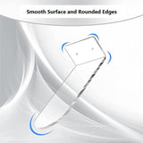 Alitamei Acrylic Floating Shoe Rack (Set of 6) Wall Mount Display Shoe Rack Transparent Storage Rack for Home Use Sneaker Display Rack with Screws and Anchors Alitamei