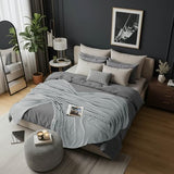 Utopia Bedding Cool Grey Waffle Blanket King Size Soft Lightweight Breathable Cotton Blend Bed Blanket for All Seasons Luxury Throws for Bed Couch and Sofa Utopia Bedding