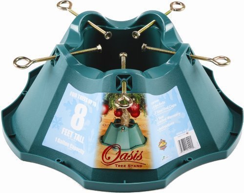 Handythings Christmas Tree Stand, for Trees Up to 8-Feet, 1.3-Gallon Water Capacity JACK-POST