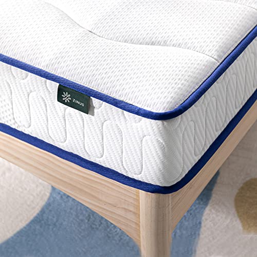 ZINUS 6 Inch Essential Innerspring Mattress, Twin, Mattress for Kids, Medium Firm Feel, CertiPUR-US Certified Foams, Mattress in A Box