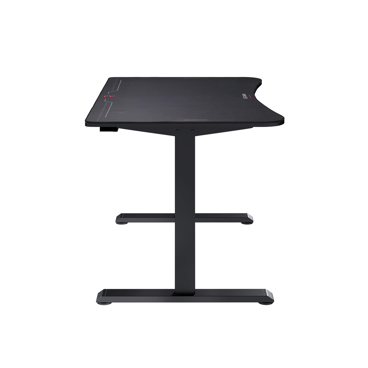 RESPAWN 1048 Gaming Desk - 48in Computer Desk With Mouse Pad, PC Workstation With Cable Management, Home Office Gaming Table - Black RESPAWN