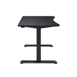 RESPAWN 1048 Gaming Desk - 48in Computer Desk With Mouse Pad, PC Workstation With Cable Management, Home Office Gaming Table - Black RESPAWN