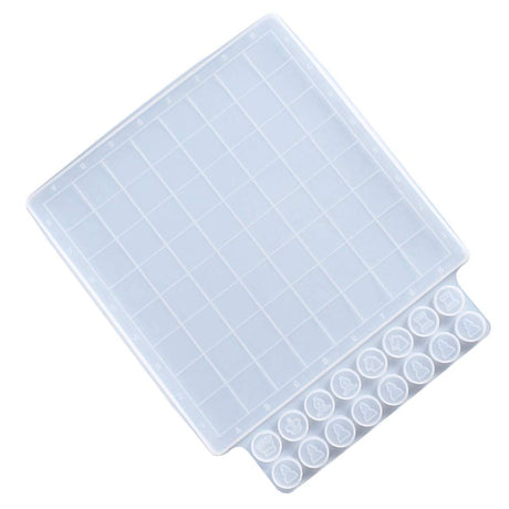 ARTIBETTER Chess Board Resin Mold Chess Table Epoxy Casting Mold International Chess Piece Silicone Mold for DIY Jewelry Crystal Crafts Making Tool ARTIBETTER