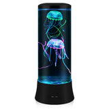 EDIER Jellyfish Lamp,LED Fantasy Jellyfish Light Lamp,7 Color Setting Jellyfish Tank Table Lamp Decorations for Home Office Decor Great Gifts for Kids EDIER