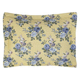 Laura Ashley - Twin Quilt Set, Reversible Cotton Bedding with Matching Sham, Lightweight Home Decor for All Seasons (Linley Yellow, Twin) Laura Ashley