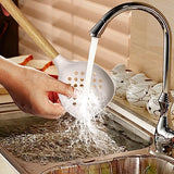 Silicone Cooking Utensils Set - 446°F Heat Resistant Silicone Kitchen Utensils for Cooking,Kitchen Utensil Spatula Set w Wooden Handles and Holder, BPA FREE Gadgets for Non-Stick Cookware (Khaki) oannao