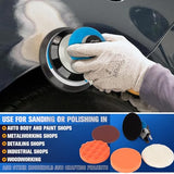 KUIMIT 5 Inches Air Random Orbital Sander, Pneumatic Palm Car Sanders For Wood Polisher Metal,And Auto Body Work, Da Sanders, Dual-action Sander KUIMIT