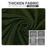 U-NICE HOME Stretch Futon Cover Armless Bed Slipcover - Soft Jacquard Fabric Washable for Pet Friendly, Bronze Green U-NICE HOME