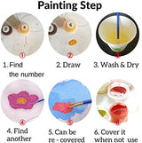 Hiolife Paint by Number Kits for Adults,Kids, Beginners, with Brushes and Acrylic Pigment, 20x16 Inch Elephant - Frameless Hiolife