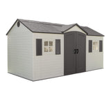 Lifetime 6446 Outdoor Storage Shed, 8 x 15 Foot, Desert Sand Lifetime
