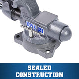 Wilton Tradesman Bench Vise, 4-1/2" Jaw Width, 3-1/2" Max Jaw Opening, 3-1/4" Throat (Model 1745) Wilton