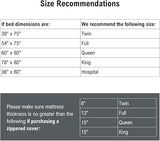 DMI Waterproof Mattress Protector and Mattress Cover, Soft, Encased Zippered Fit, Twin, Packaging may vary DMI