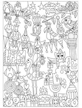 Creative Haven Fanciful Birds Coloring Book (Adult Coloring Books: Animals) Dover Publications