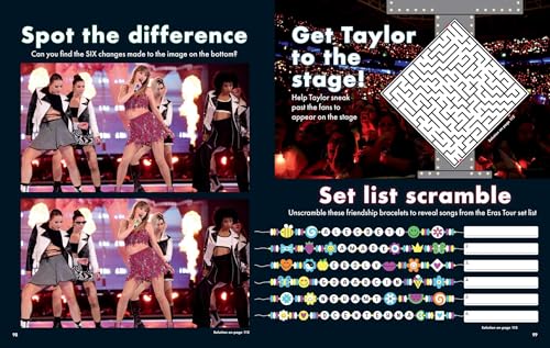 Taylor Swift Coloring & Activity Book: Tour Edition