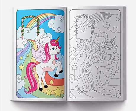 I Am Born To Be A Unicorn Coloring book: Jumbo Sized Colouring Book For Children (Giant book Series) WoodArtSupply