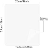 8 Pcs Sublimation Aluminum Photo Blanks 8''x10'' Metal Sublimation Photo Sign Blanks Round Corner Sublimation Poster Wall Photo Frame Blank (Thickness 0.45mm) ArtCute