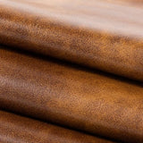 DUHOME Button-Tufted Ottoman Bench, Upholstered Bedroom Benches Leather Footrest Stool Accent Bench for Entryway Dining Room Living Room Bedroom End of Bed, Yellowish Brown DUHOME