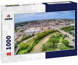 Noah Jigsaw Puzzle Fargo is a The Largest City in North Dakota on The Red River 1000 Pieces WoodArtSupply
