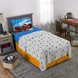Franco Kids Bedding Super Soft Sheet Set, 3 Piece Twin Size, Hot Wheels Franco