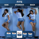 OhGeni 10 Inch King Size Mattress, Cooling Gel Memory Foam Bed Mattresses in a Box, Cool Touch Surface, Medium Feel，Ergonomic Support & Pressure Relief, CertiPUR-US Certified Foam, Designed in USA OhGeni