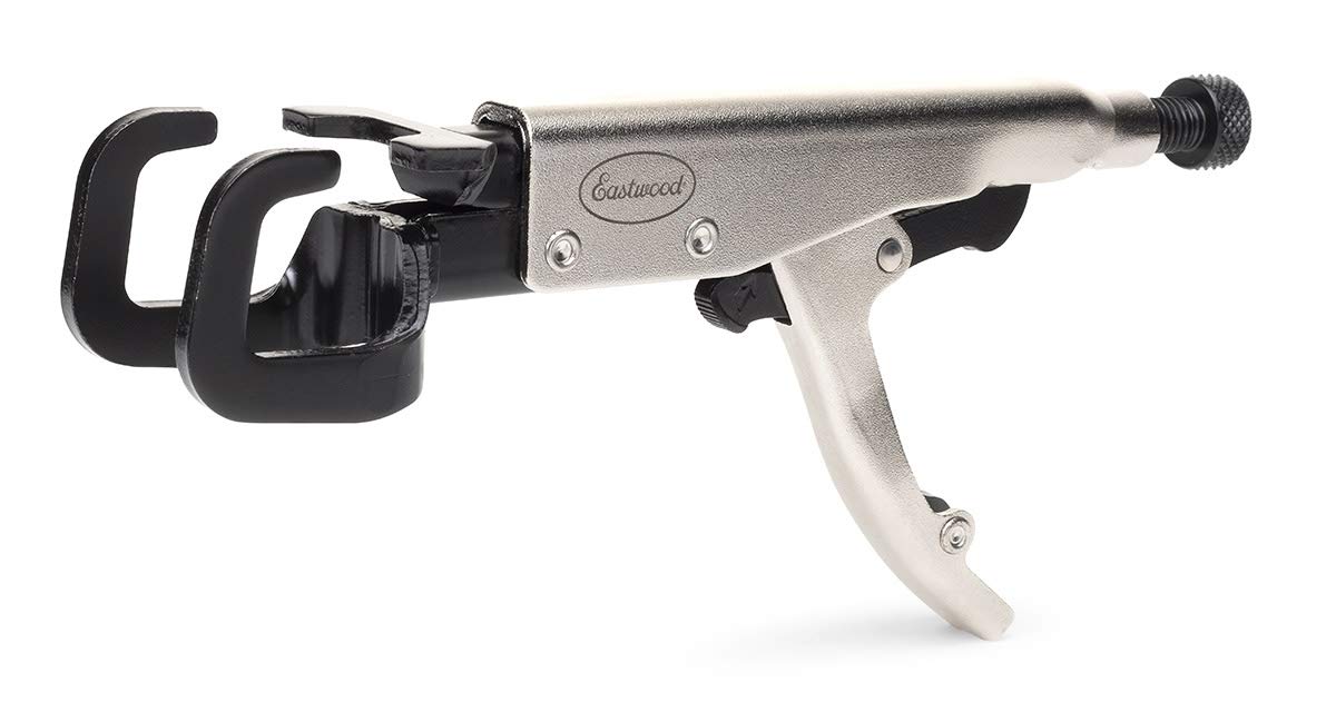 Eastwood 6 Piece Axial Welding Clamp Pliers Set with Molded Case for Storage Eastwood