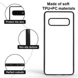 FOQENCCI 5 Piece Phone Case Compatible for Samsung Galaxy S10 Sublimation Blank Cases,Custom Phone Cover with Soft TPU + Hard Blank Printable Aluminum Anti-Slip Shockproof Protective Cover FOQENCCI