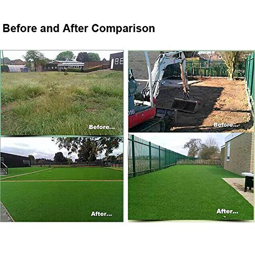 Petgrow PET Grow Artificial Grass Rug 6.5 FT x10 FT(65 Square FT), Realistic Indoor Outdoor Garden Lawn Landscape Patio Synthetic Turf Mat- Thick Fake Faux Grass Petgrow