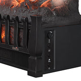 duraflame Electric Log Set 400 Sq Ft Heater, Faux Logs Insert with Lifelike Flames for Existing Fireplaces, Remote Control Included Duraflame