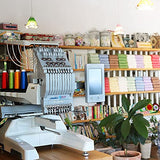 JUKI Tajima SAI 8 Needle Embroidery Machine with Hat Hoop and Software JUKI