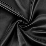 SiinvdaBZX 4Pcs Extra Deep Pocket Satin Sheet Set Queen Size, Ultra Silky Soft Black Satin Queen Bed Sheets Deep Fitted Sheet Set Fits 18-24 Inch Deep Pocket Mattress SiinvdaBZX